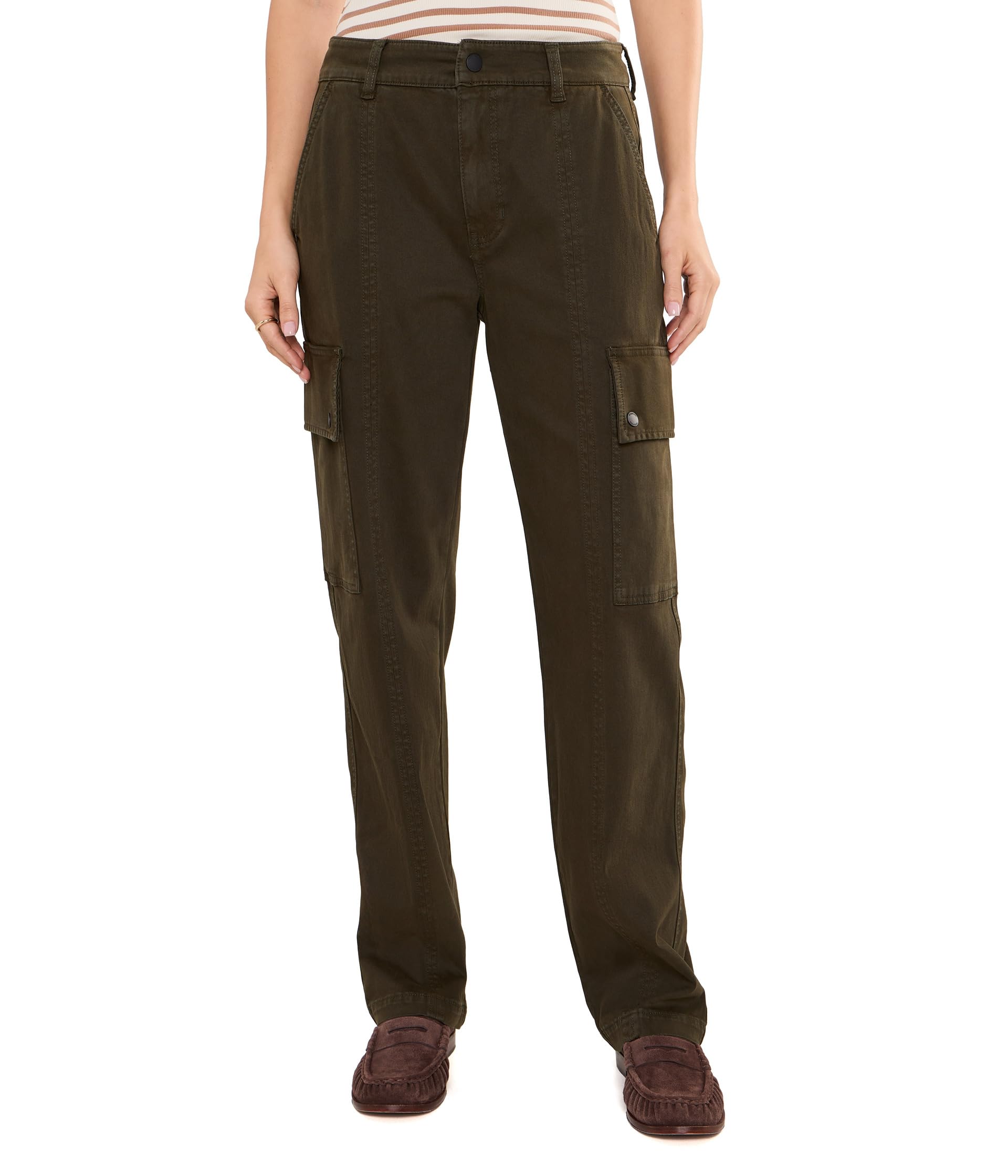 Брюки Mid-Rise Cargo Straight Leg