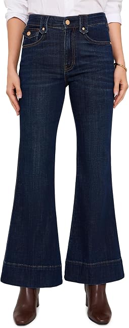 Джинсы Mid-Rise Hannah Outlaw Flare с высокой посадкой и расклешенным низом