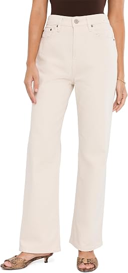 Petite High-Rise Straight Jeans