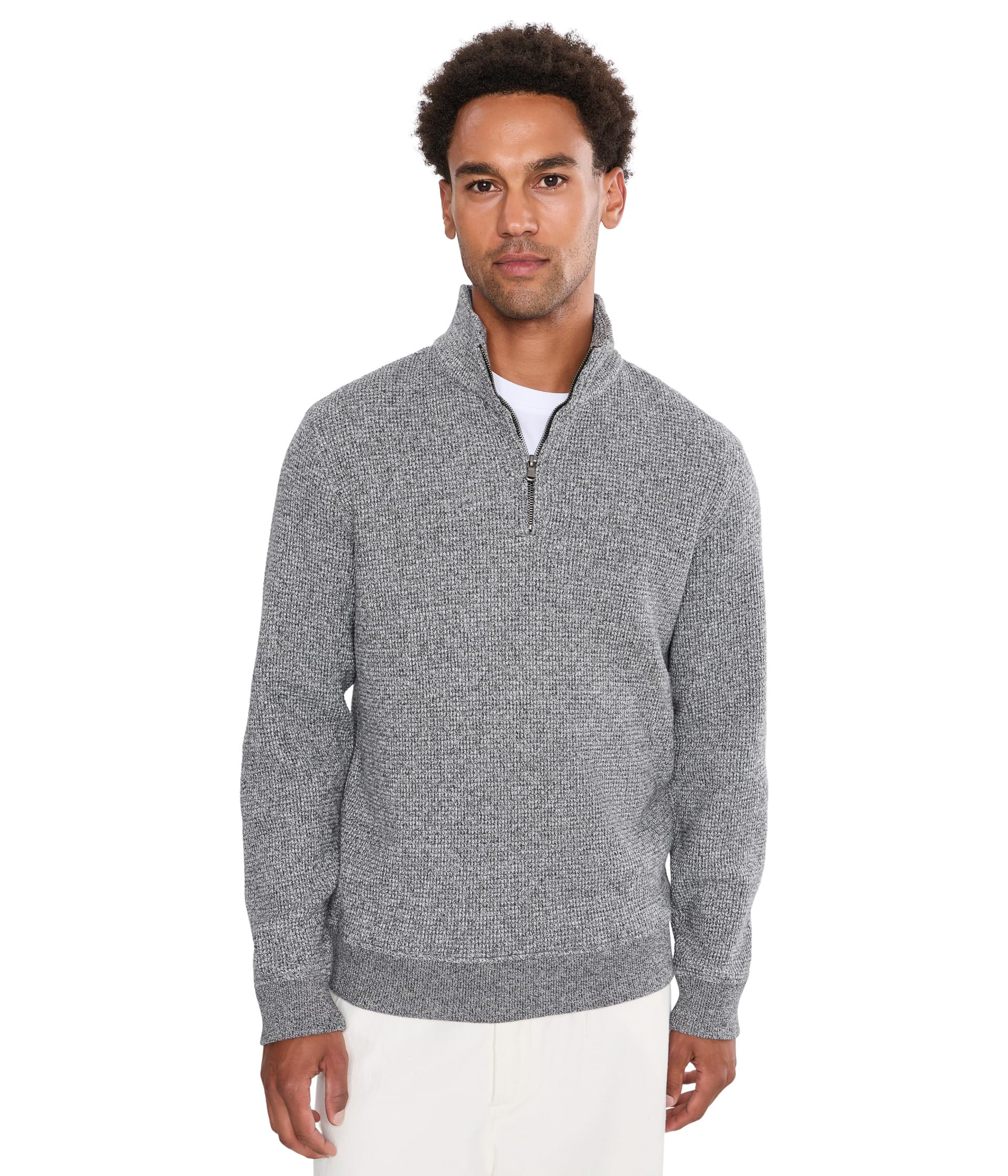 Brushed Waffle 1/4 Zip
