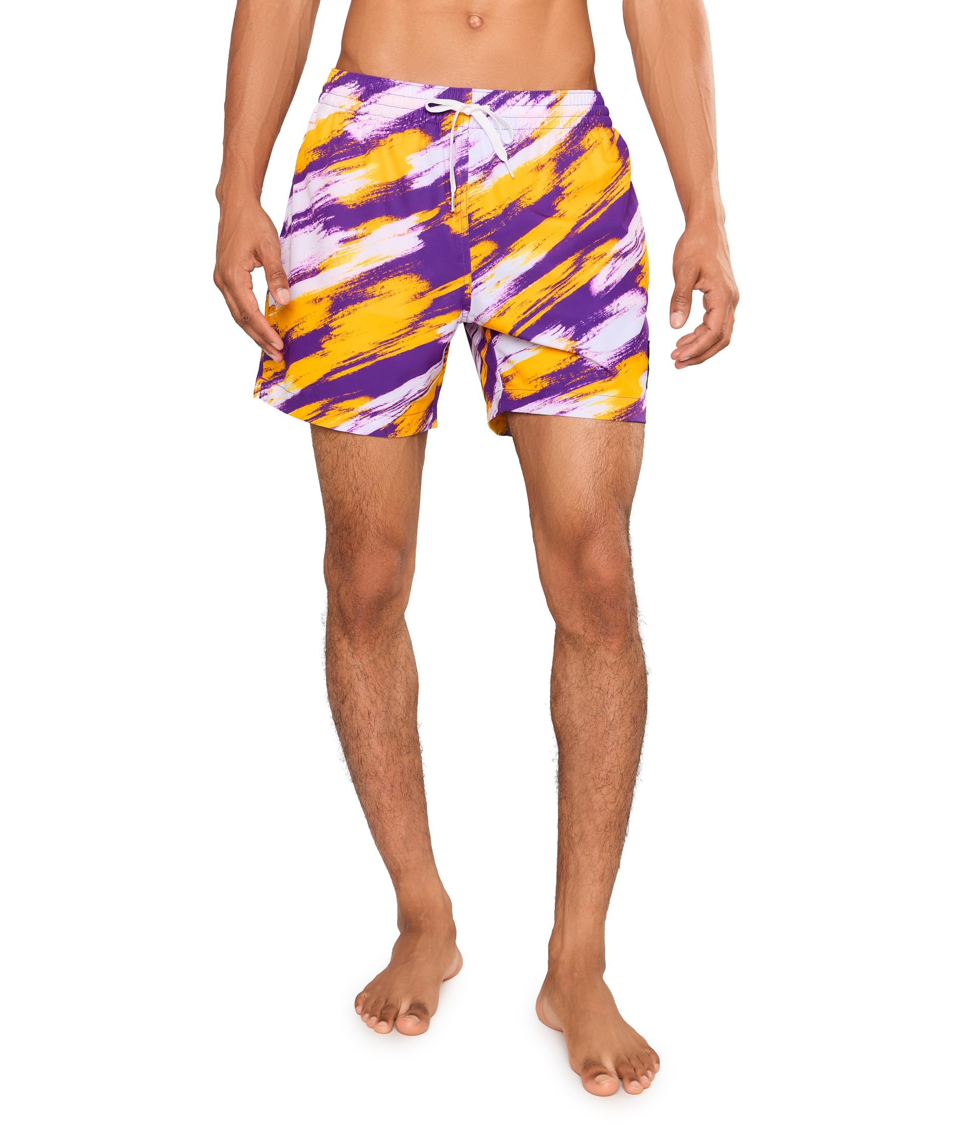 The Color Blitz Vikings 5.5" (Classic Lined Swim Trunks)