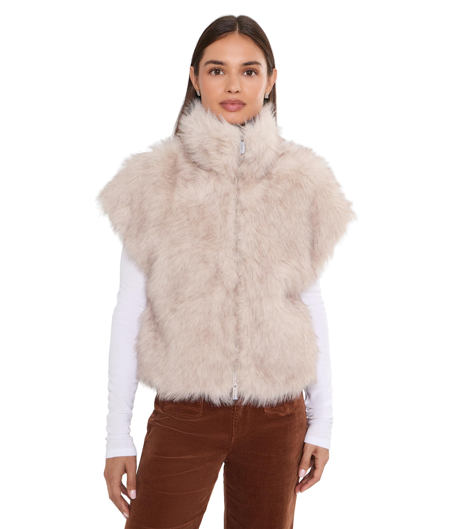 Silky Fur Vest