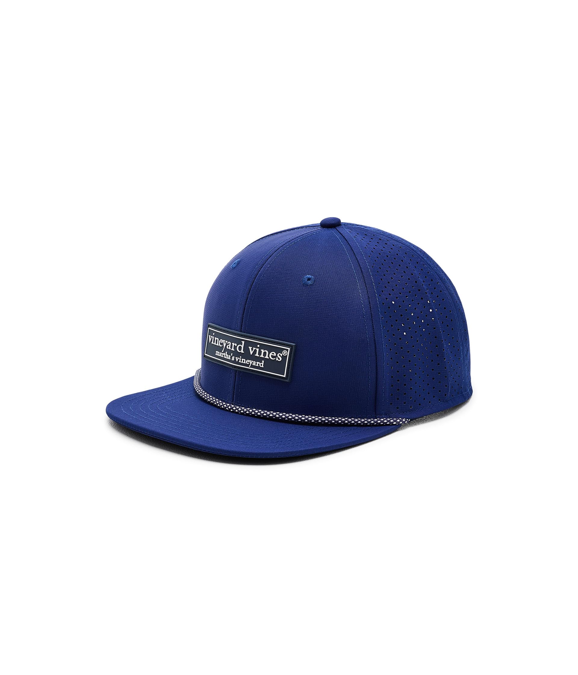 Logo Box Perforated Trucker Hat