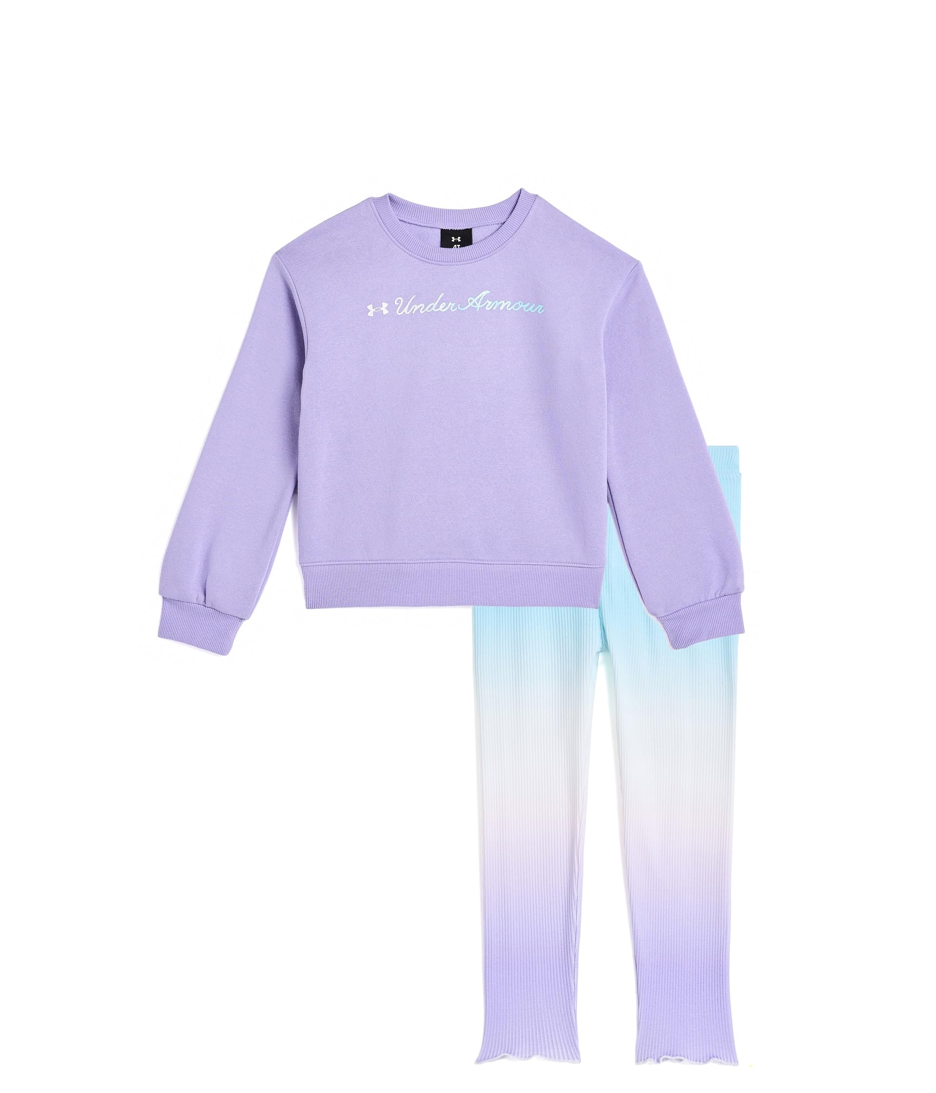 Ombre Crew Neck Set (Toddler/Little Kid)