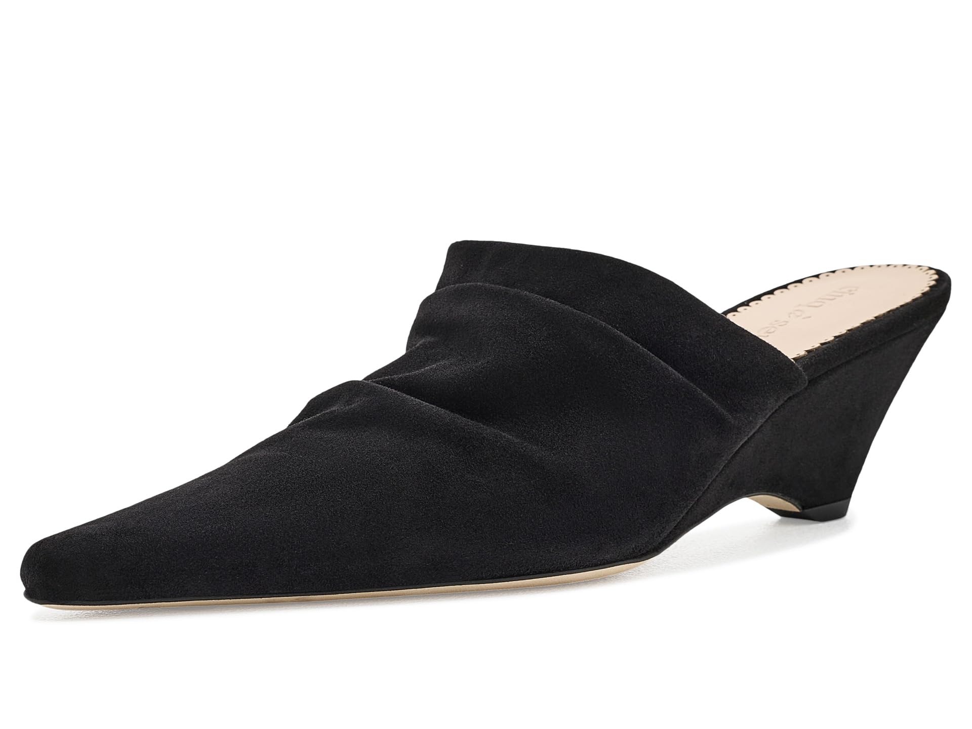 Sonia Curved Wedge Mules