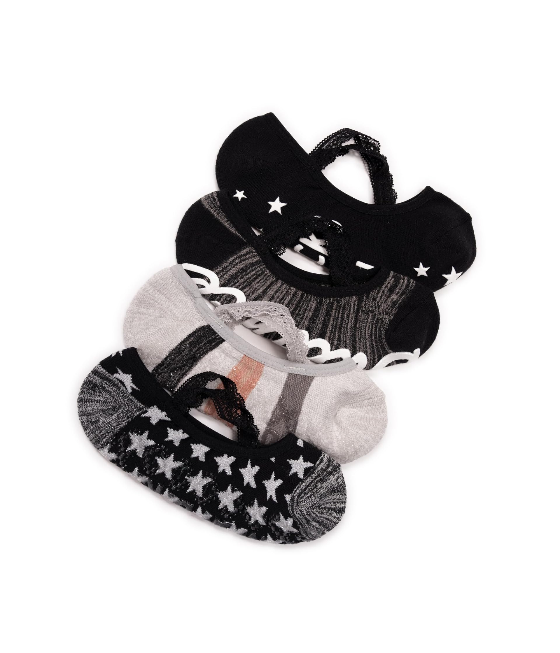 Studio Socks - Criss Cross Ballerina 4-Pack