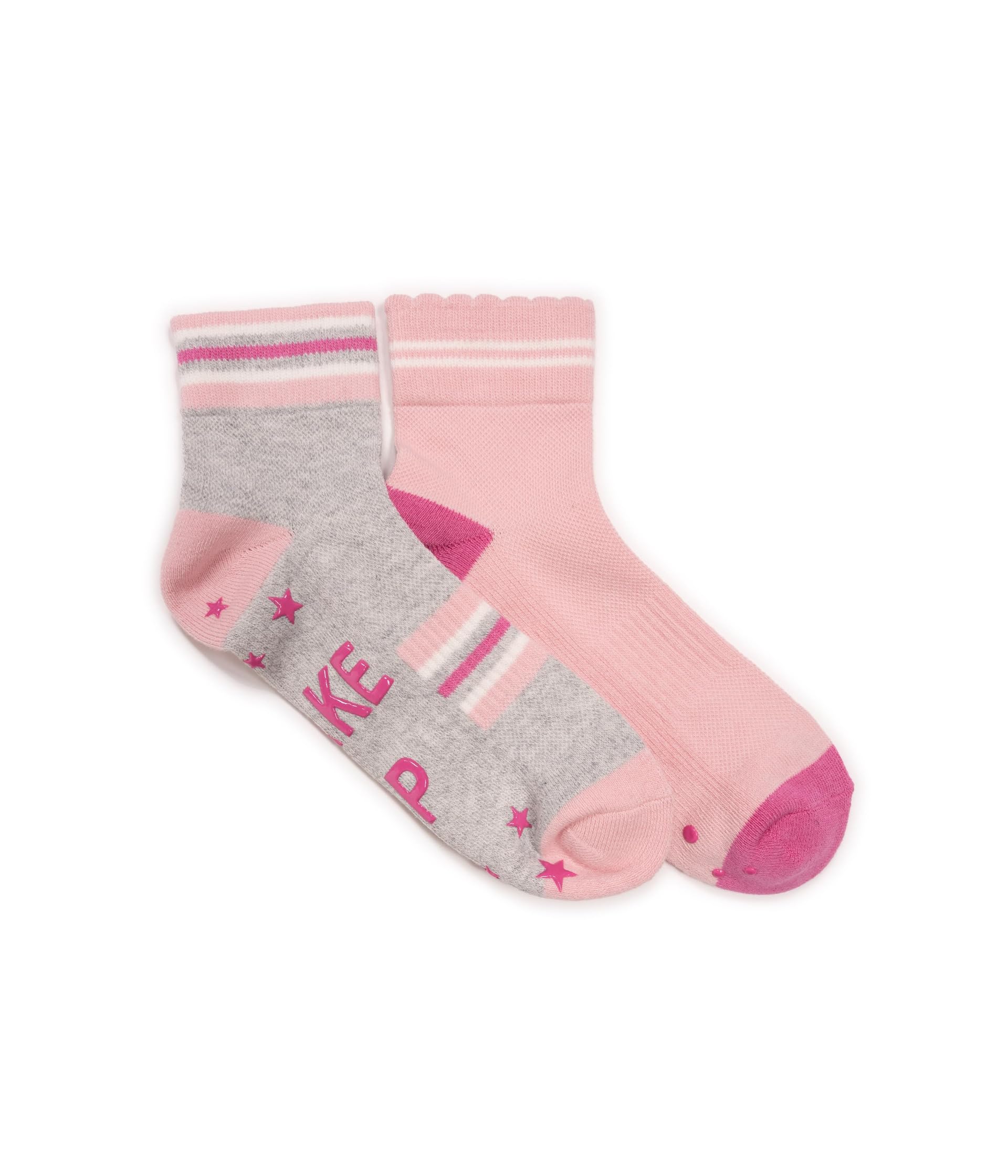 Studio Socks - Quarter Crew Compression 2-Pack