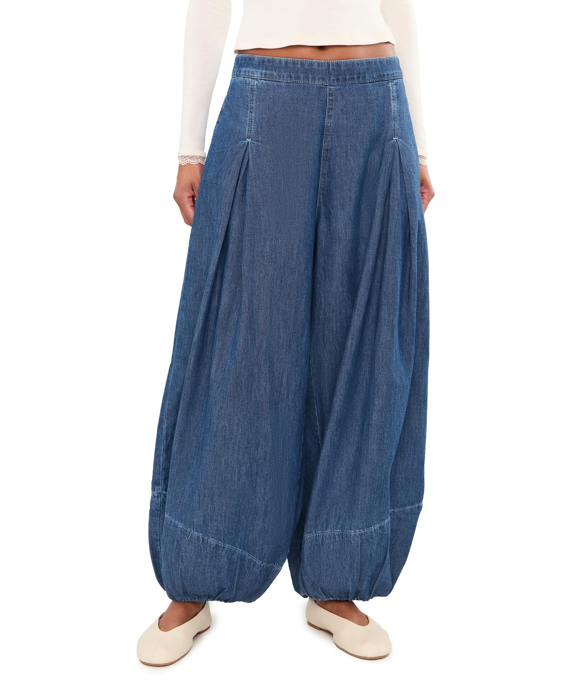 Free People Джинсы Moonflower Balloon