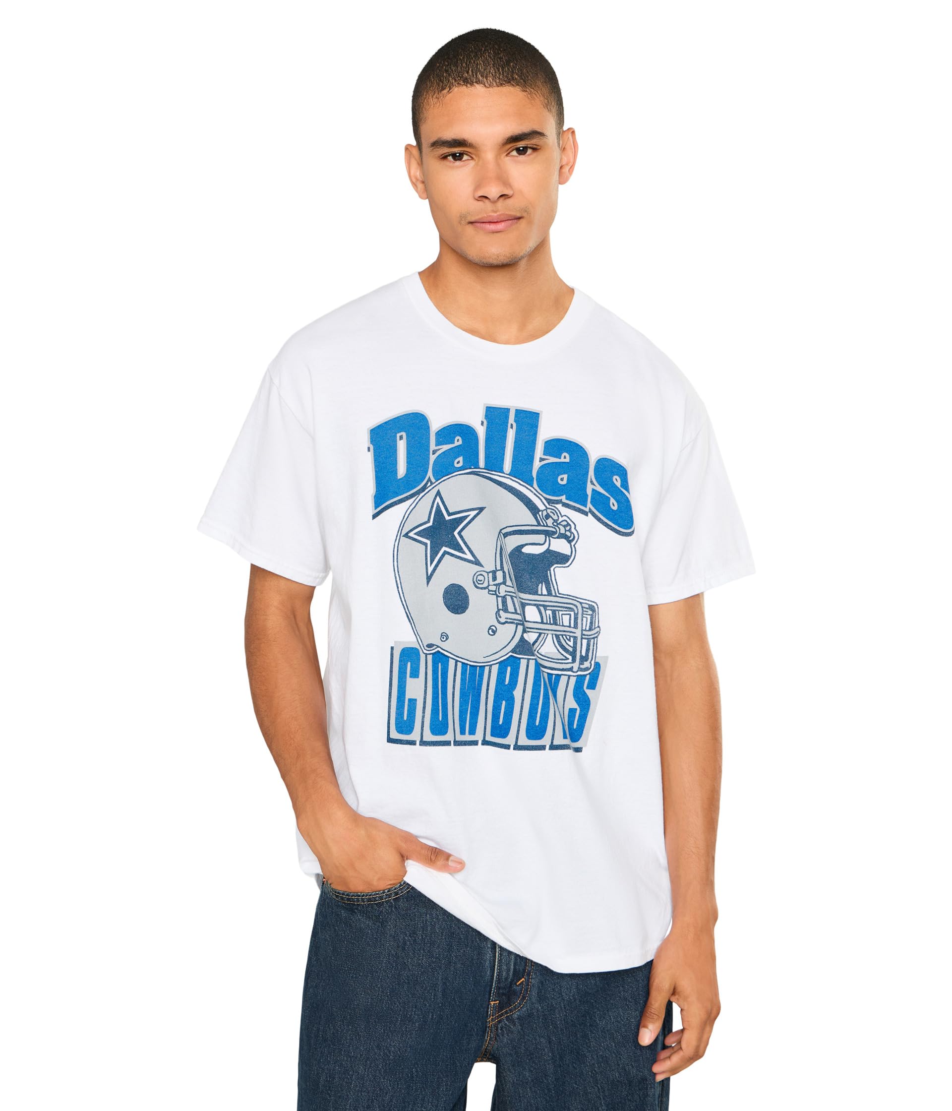 Футболка NFL Dallas Cowboys Throwback Helmet