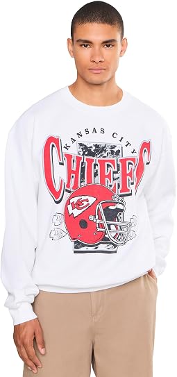 Флисовый свитшот NFL Kansas City Chiefs Conversion Crew