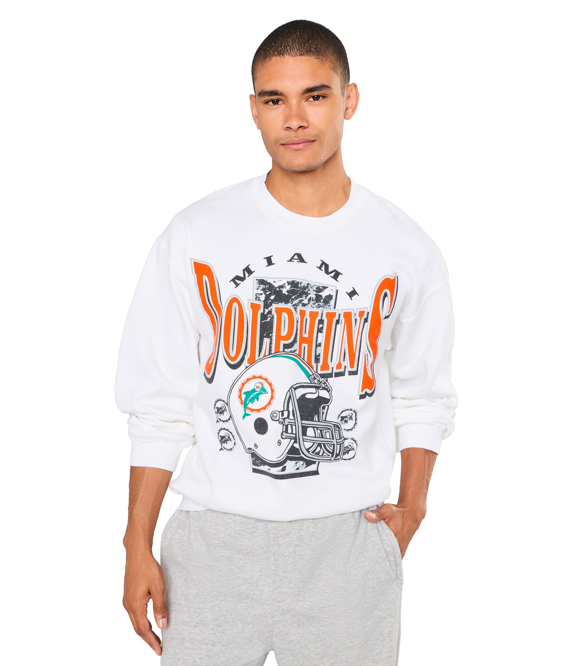 NFL Miami Dolphins Conversion Crew Fleece