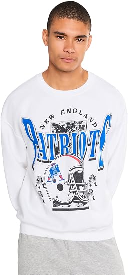 Флисовая кофта NFL New England Patriots Conversion Crew