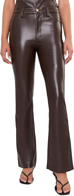 The Leather Hi Honey Bootcut