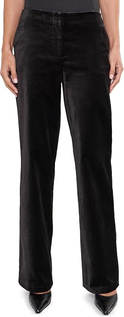 Облегающие брюки с чистым краем The Velveteen Slim Clean Pants