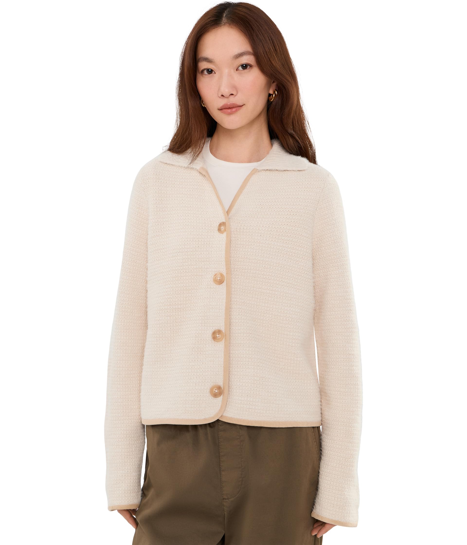Velvet Cord Knit Jacket