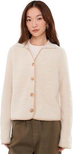 Velvet Cord Knit Jacket