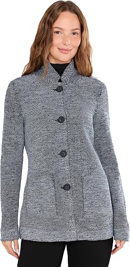 Tweed Stitch Sweater Jacket