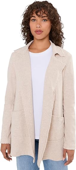 French Terry Long Daily Jacket