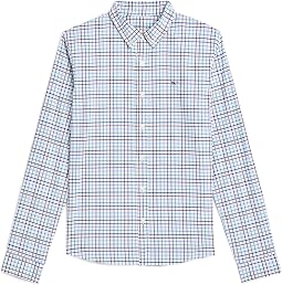 Tattersall Performance Cotton Shirt (Toddler/Little Kid/Big Kid)