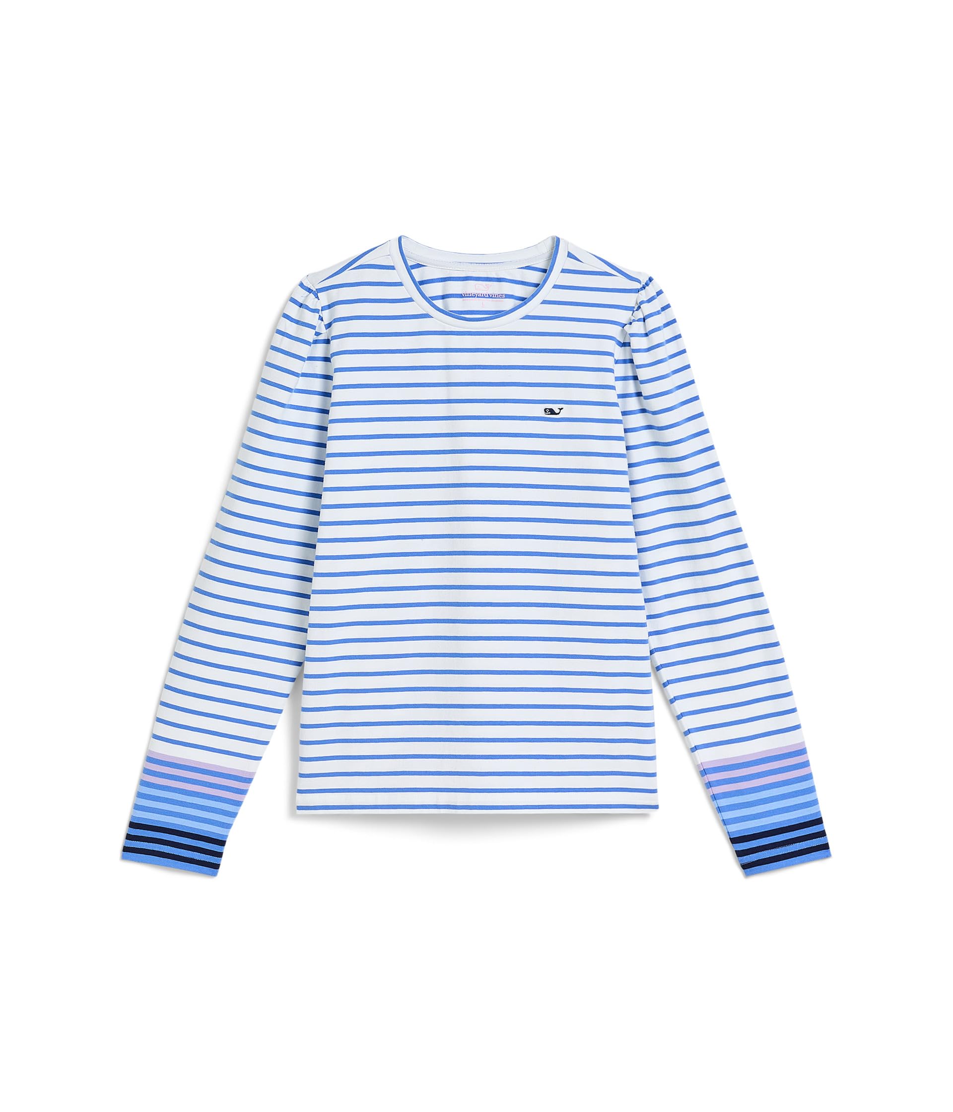 Puff Sleeve Jersey Tee (Toddler/Little Kid/Big Kid)