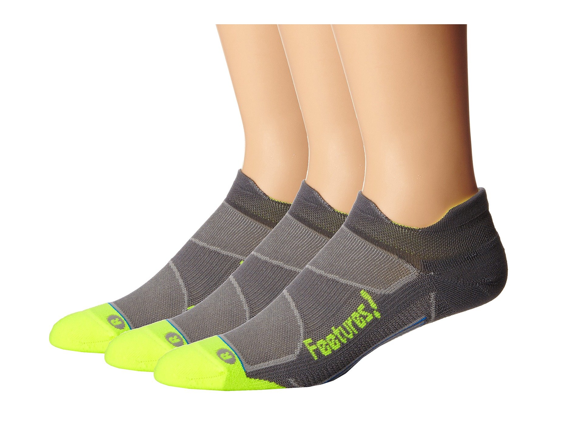 Elite Light Cushion No Show Tab 3-Pair Pack