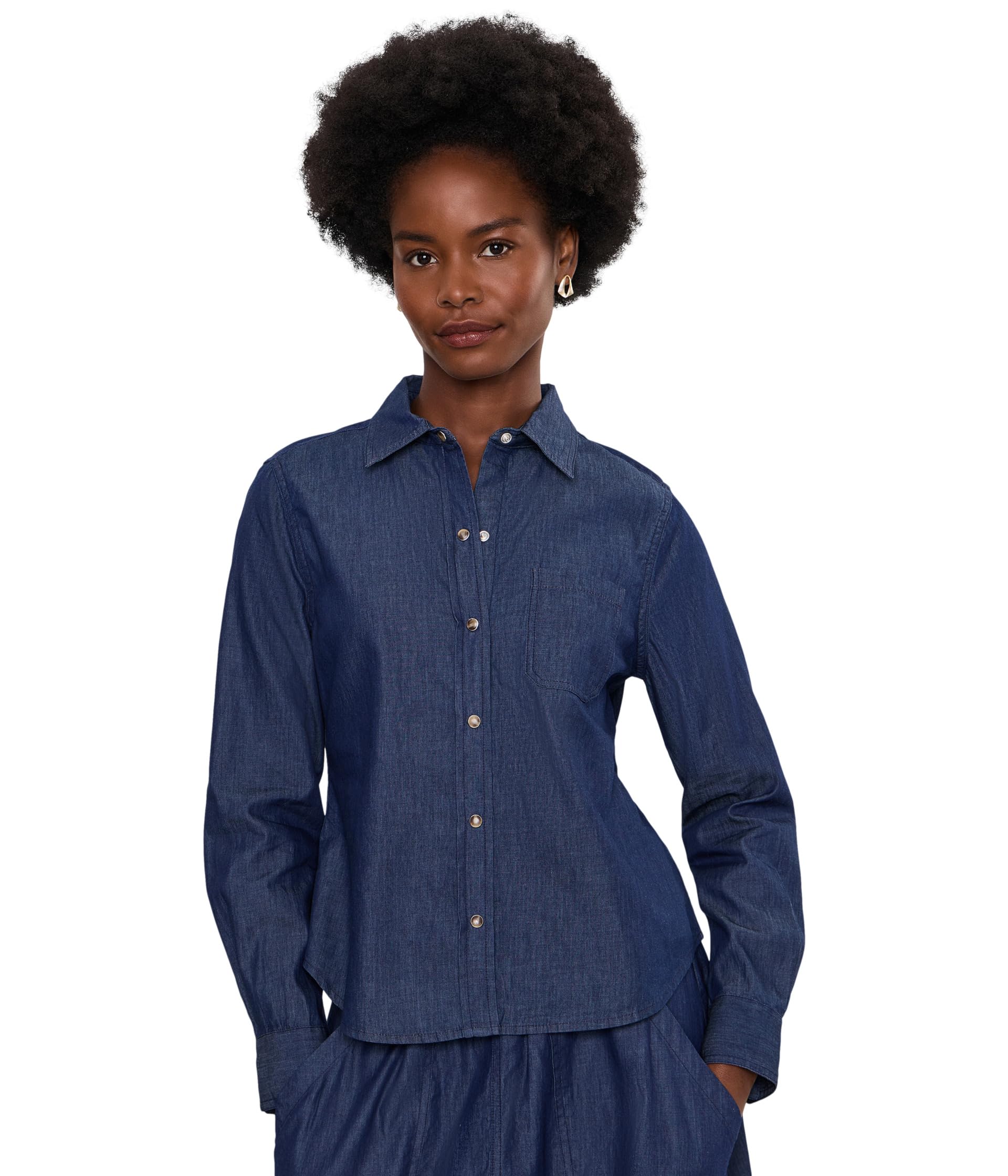 Drapey Denim Shirt