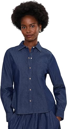 Drapey Denim Shirt