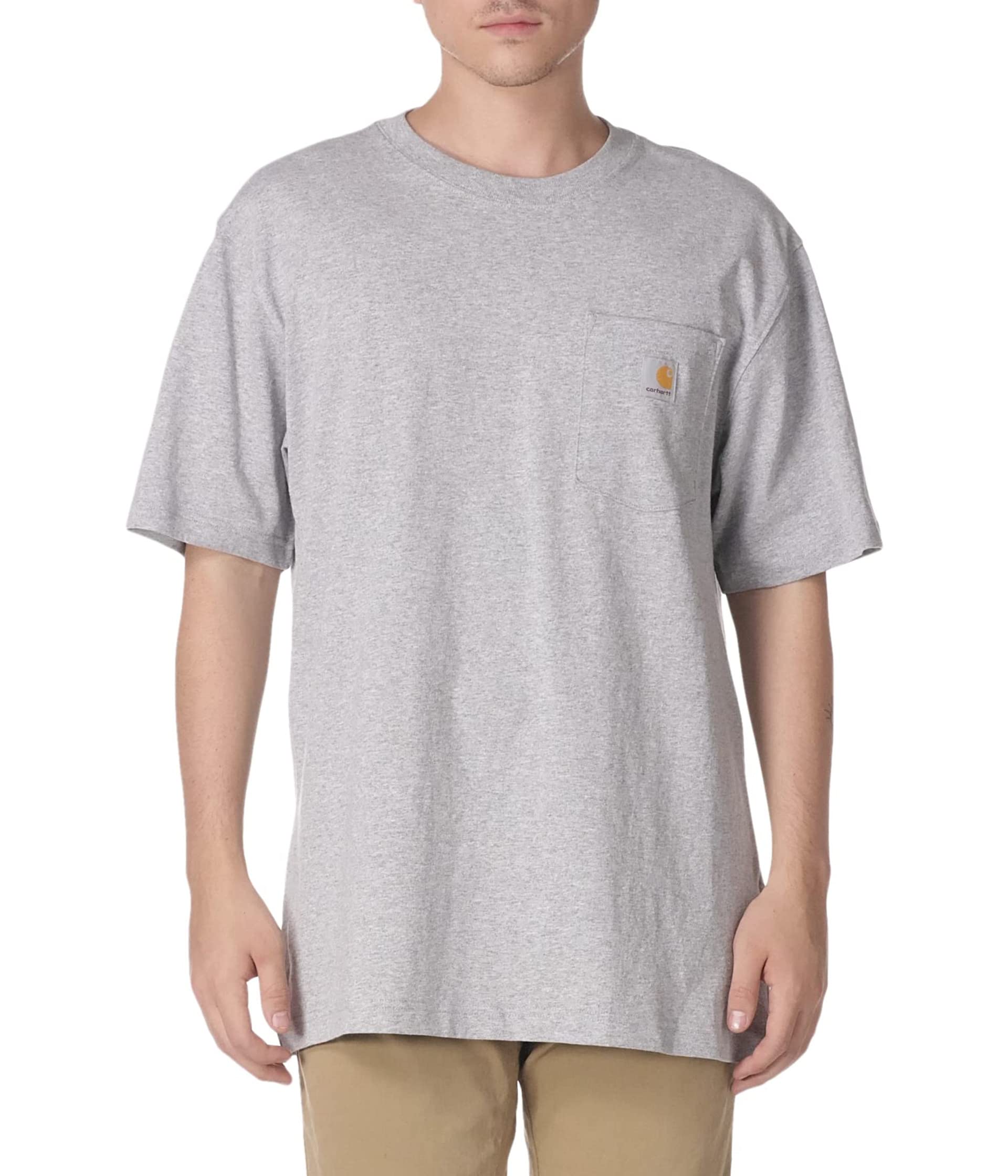 Loose Fit Heavyweight Short Sleeve Pocket T-Shirt