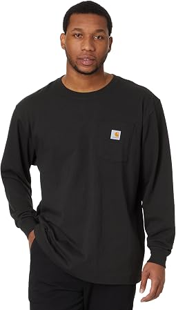 Workwear карманная футболка с длинным рукавом
