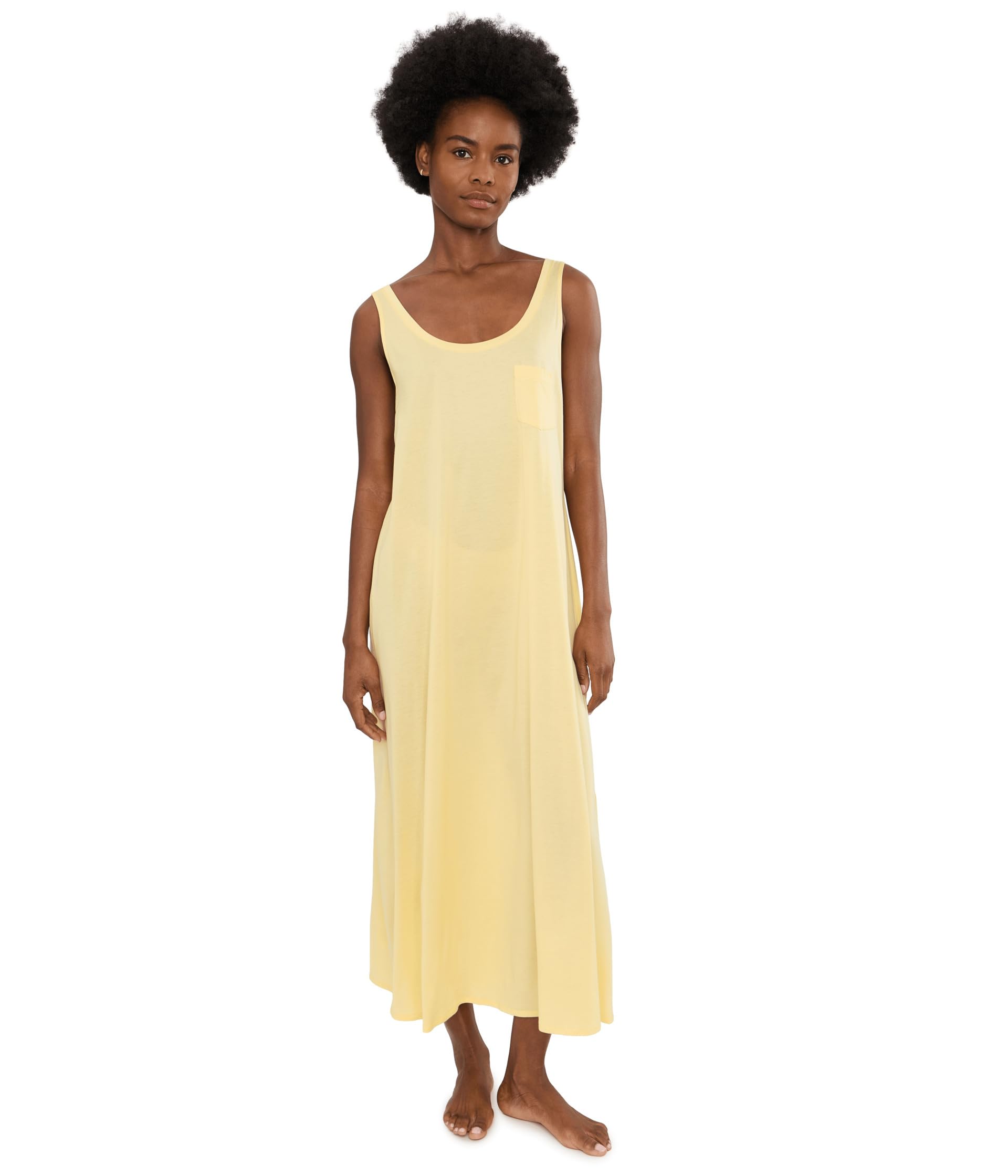 Cotton Deluxe Long Tank Nightgown