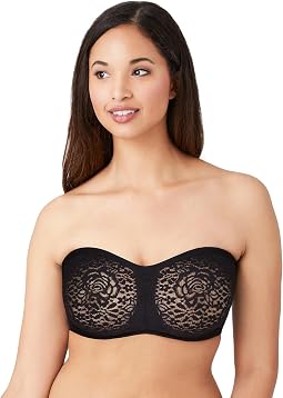 Halo Lace Strapless Underwire Bra