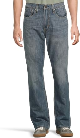 Джинсы Slim Boot Cut 527 в средней потертости