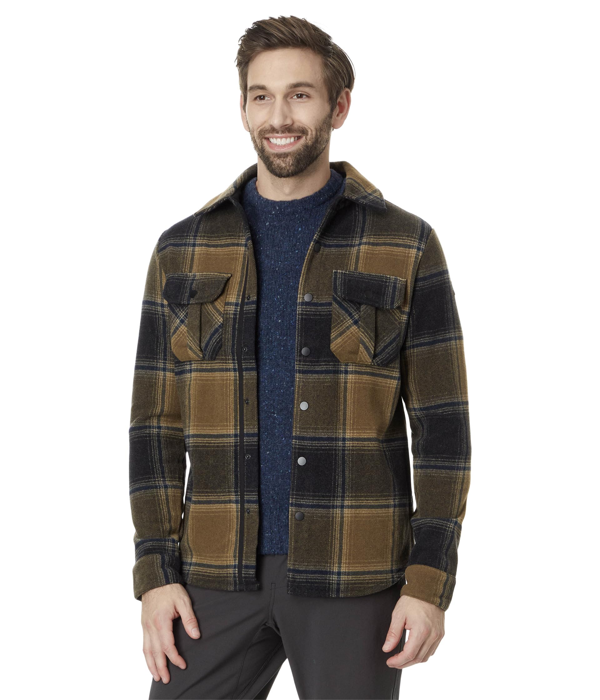 Anchor Line Shirt Jacket
