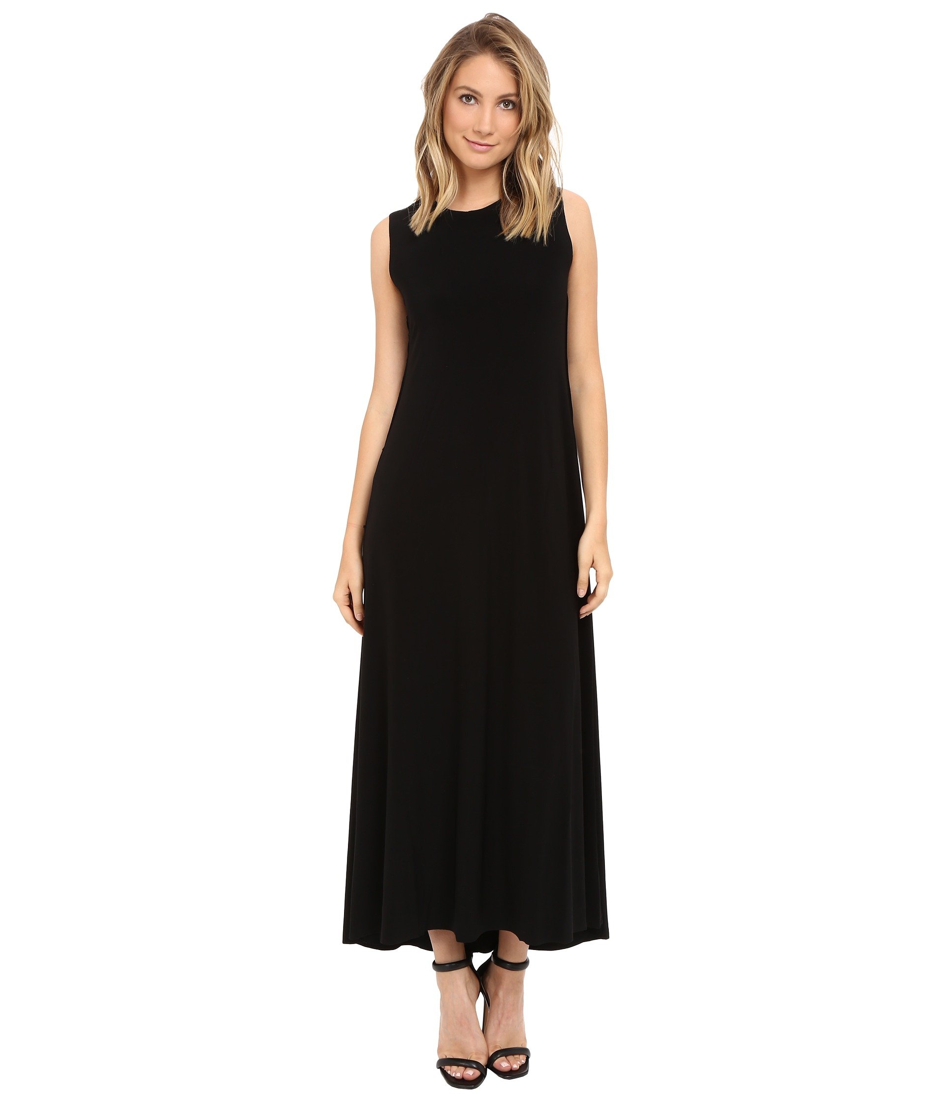 Sleeveless Long Swing Dress