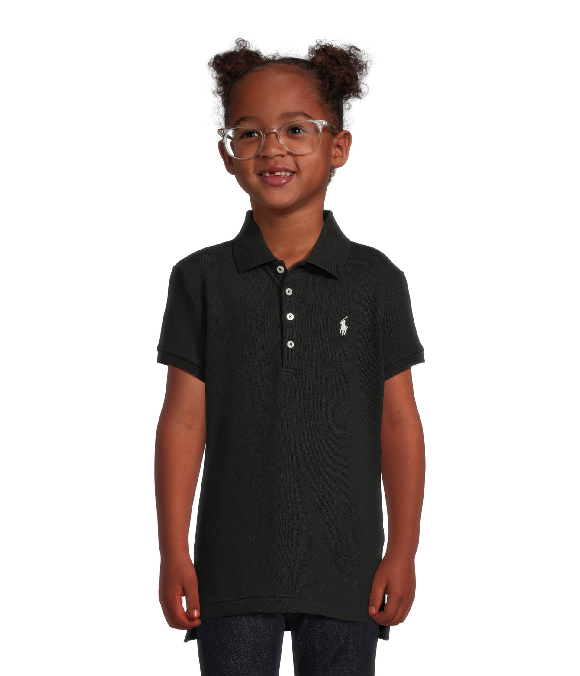 Short Sleeve Mesh Polo Shirt (Big Kids)