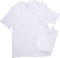 Мужская хлопковая футболка Tommy Hilfiger с V-образным вырезом, 3 шт.