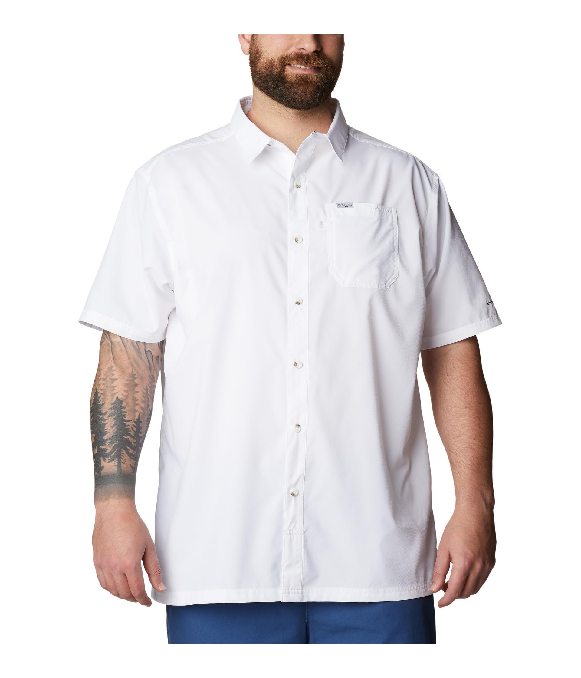 Мужская рубашка Columbia Big & Tall Slack Tide Camp Shirt