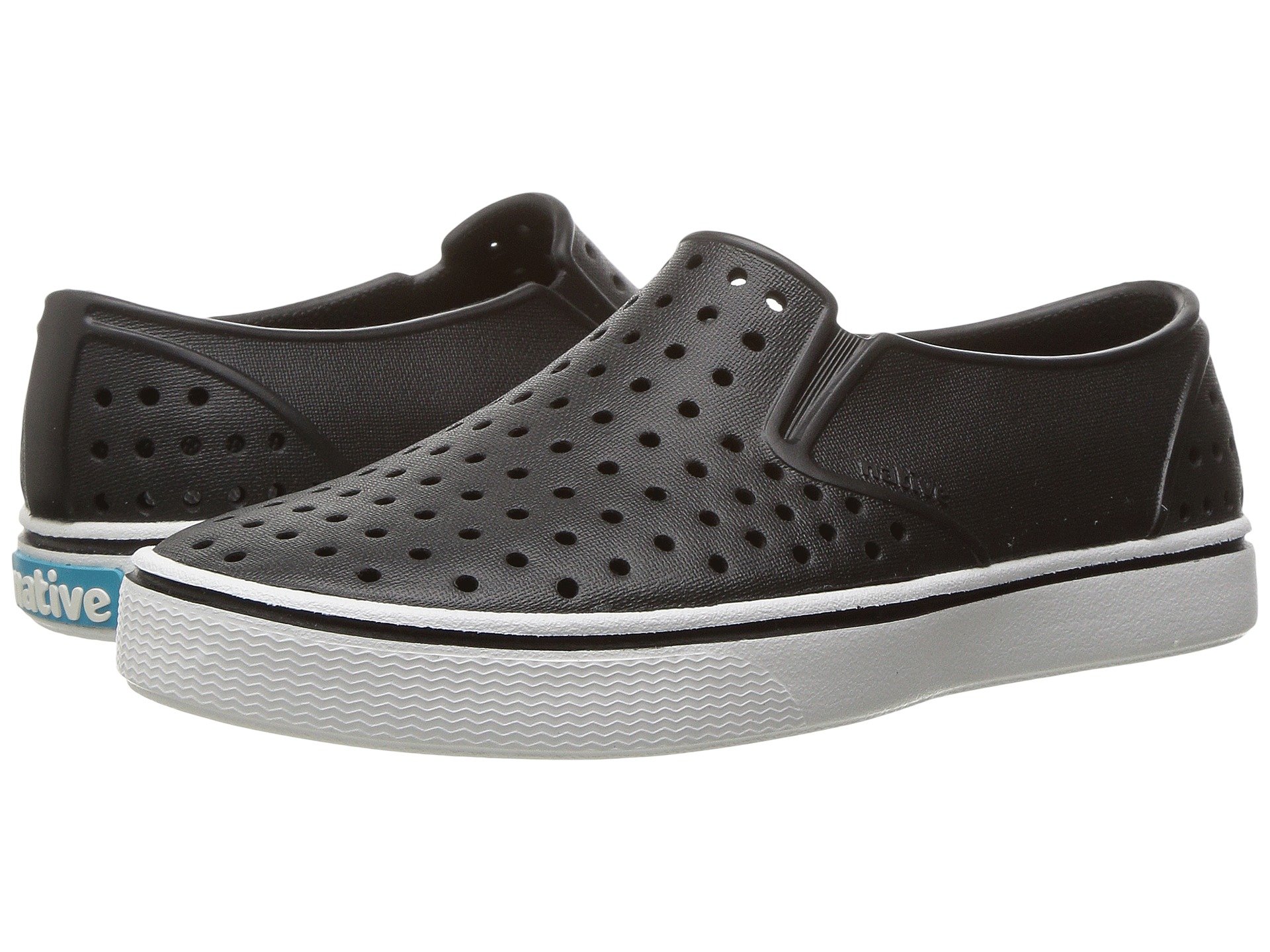 Native Shoes Kids Miles Slip-On Sneakers (маленький ребенок/старший ребенок)