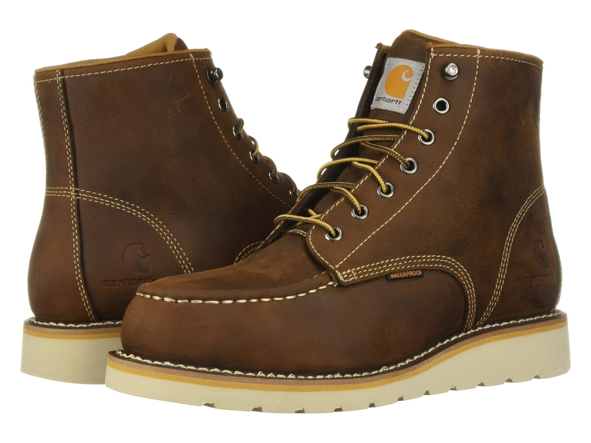 6" Steel Toe Waterproof Wedge Boot