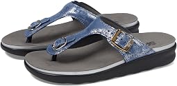 Silver/Blue