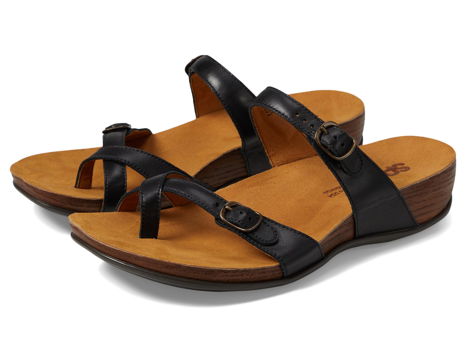 Shelly Adjustable Toe Loop Slide Sandal