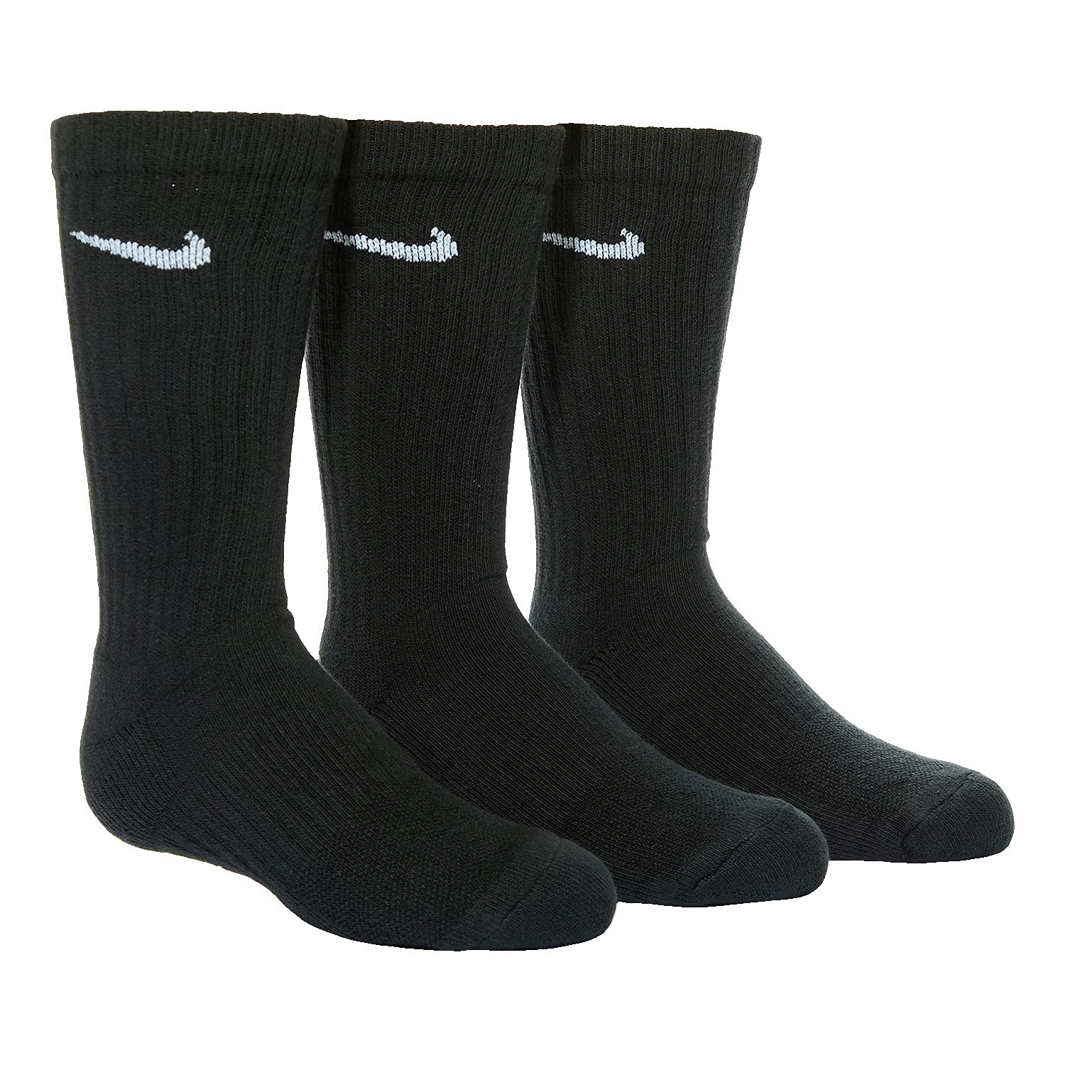 Performance Cushioned Crew Training Socks 3-Pair Pack (Little Kid/Big Kid)