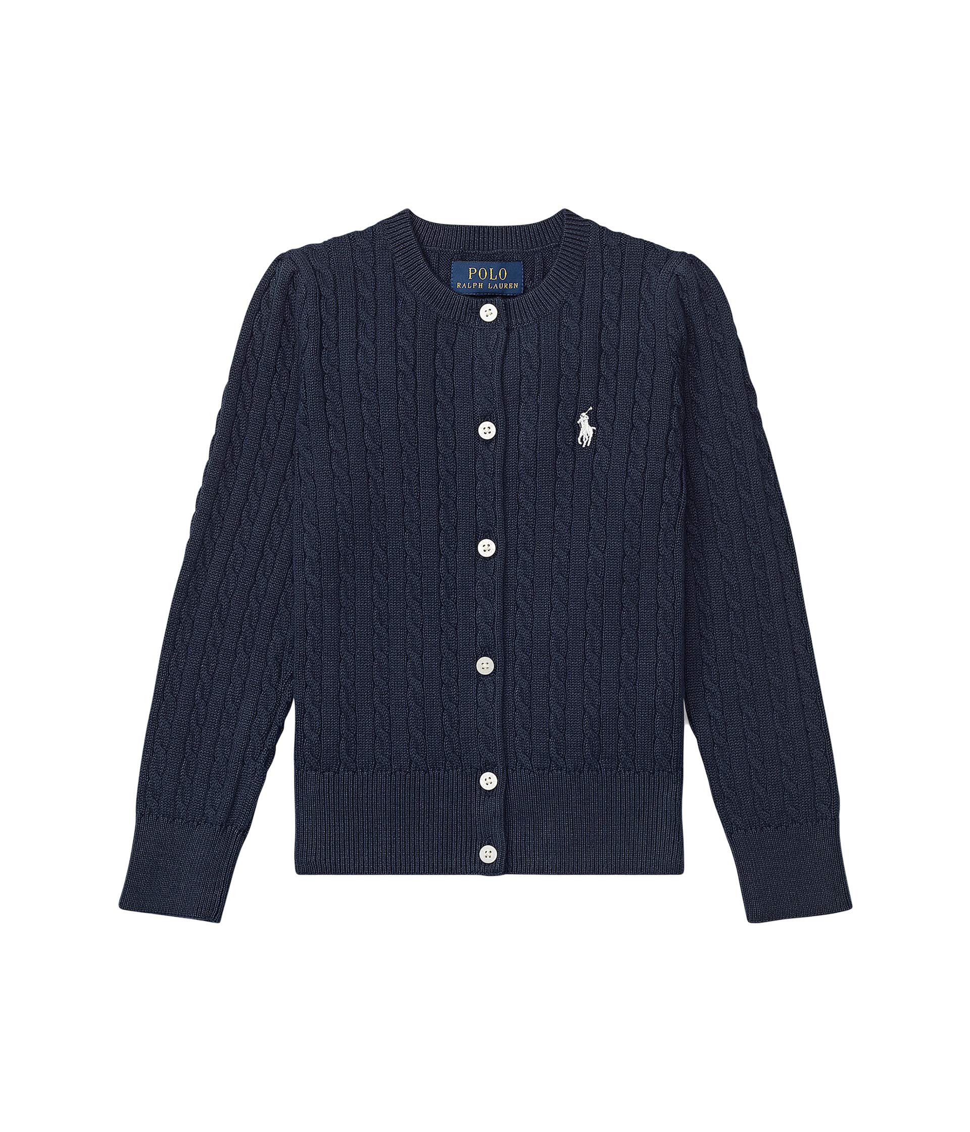 Cable-Knit Cotton Cardigan (Toddler/Little Kid)