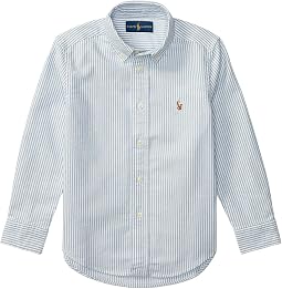 Striped Cotton Oxford Shirt (Little Kids)