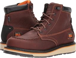 Gridworks 6" Moc Soft Toe Waterproof