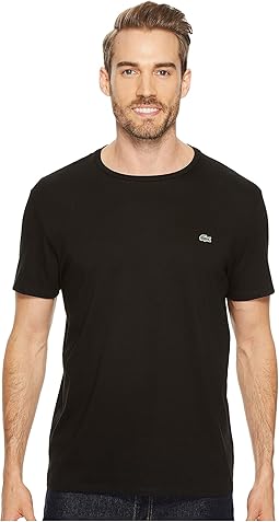 Short Sleeve Pima Crew Neck Tee