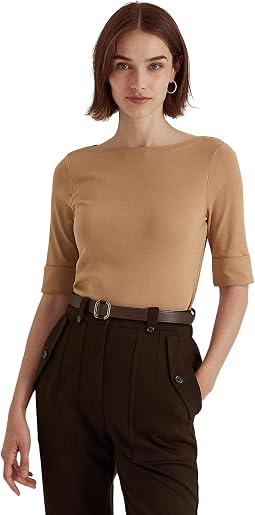Футболка Stretch Cotton Boat Neck