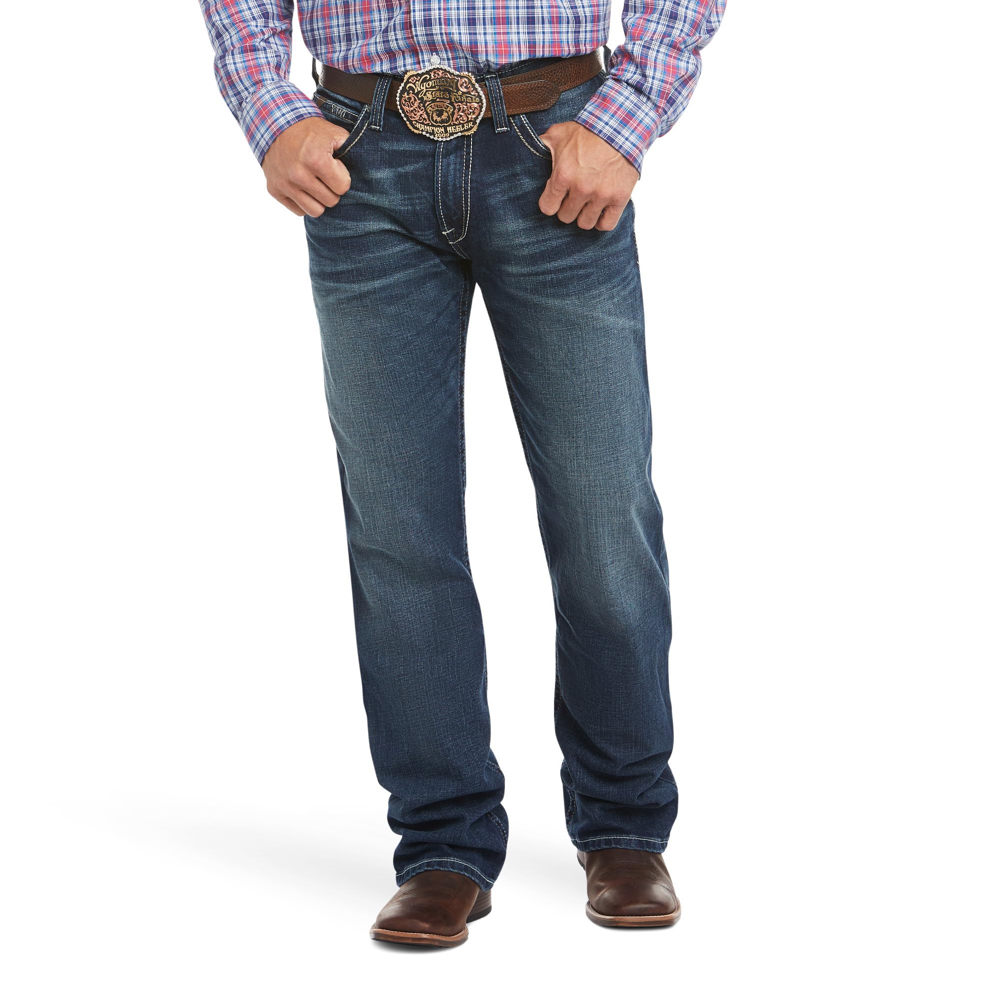 Мужские джинсы M4 Adkins Low Rise Bootcut in Turnout