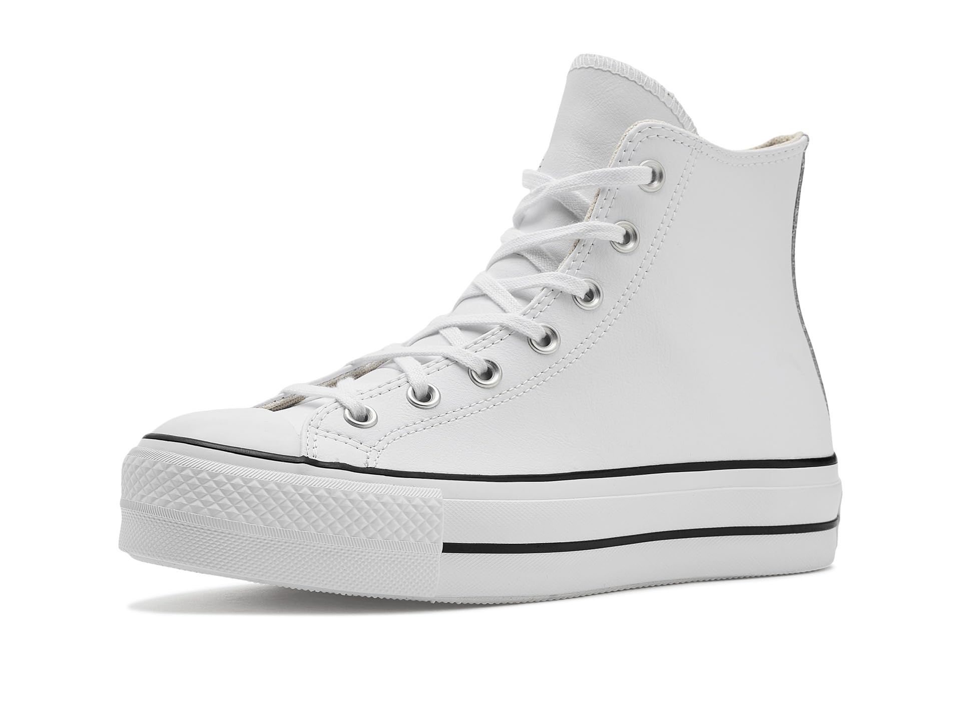 Кожаные кроссовки Chuck Taylor All Star High Top Platform