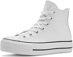 Кожаные кроссовки Chuck Taylor All Star High Top Platform